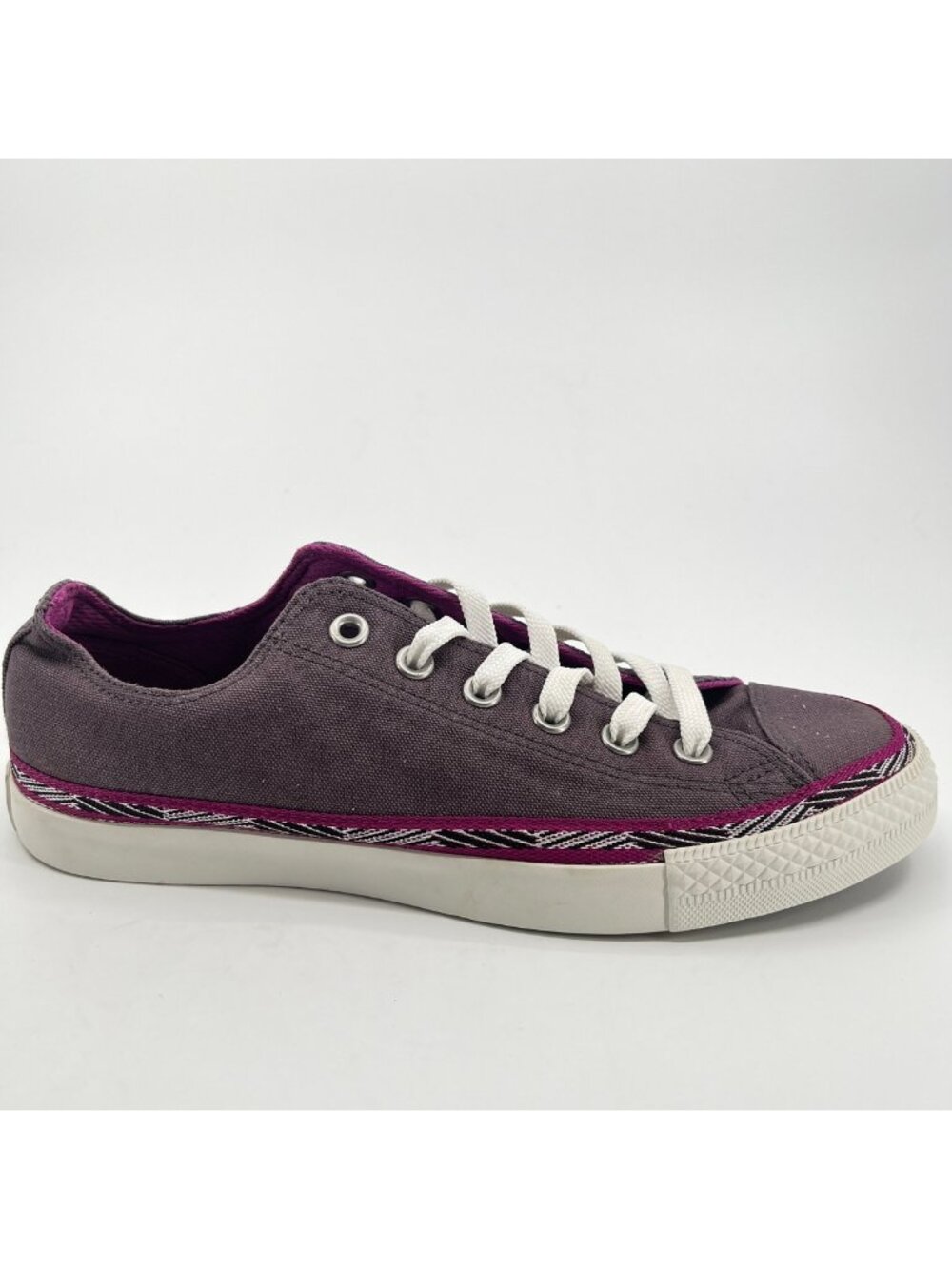 Converse Chuck Taylor All Star Ox Womens Size 9 Purple Athletic Shoes Sneakers